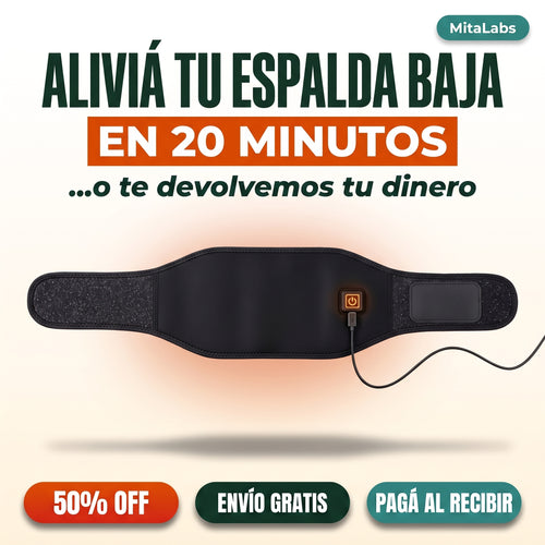 Cinturón Térmico Lumbar MitaLabs®