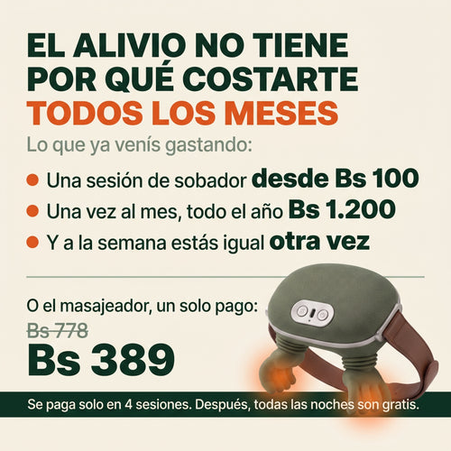 Masajeador Shiatsu MitaLabs®