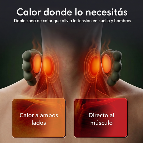 Masajeador Shiatsu MitaLabs®