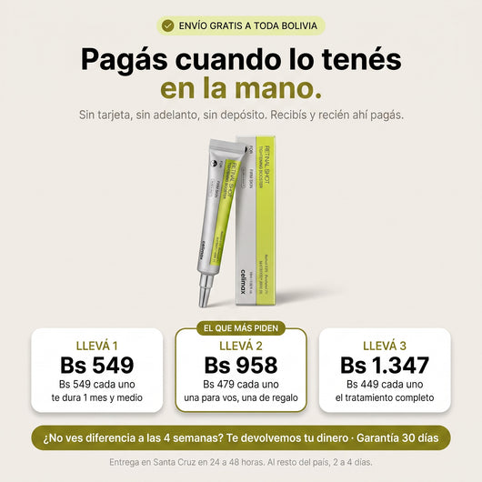 Retinal Shot · Retinal 0,1 % Encapsulado, Matrixyl 3000 y Niacinamida