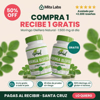 Moringa Oleífera Natural · 60 cápsulas