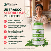 Moringa Oleífera Natural · 60 cápsulas