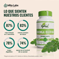 Moringa Oleífera Natural · 60 cápsulas