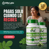 Moringa Oleífera Natural · 60 cápsulas