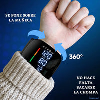 Tensiómetro Digital de Muñeca® — Voz en Español + Recargable USB-C